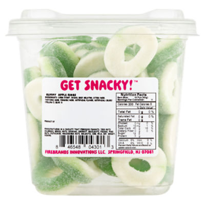 The Pursuit of Snackiness Gummy Apple Rings, 15 oz