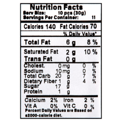 The Pursuit of Snackiness Milk Chocolate Raisins, 12 oz