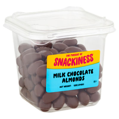 Woodpecker Milk Chocolate Covered Almonds, 12 oz