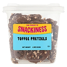 The Pursuit of Snackiness Toffee Pretzels, 6.5 oz
