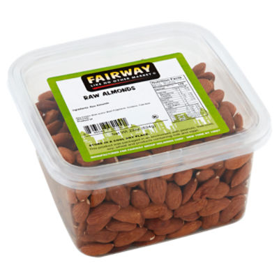 Fairway Raw Almonds, 22 oz - Gourmet
