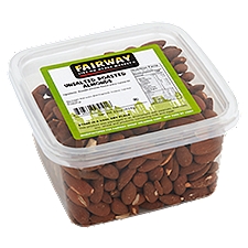 Fairway Unsalted Roasted Almonds, 22 oz