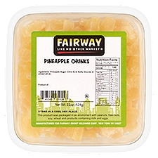 Fairway Pineapple Chunks, 22 oz