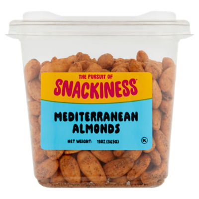 The Pursuit of Snackiness Mediterranean Almonds, 13 oz
