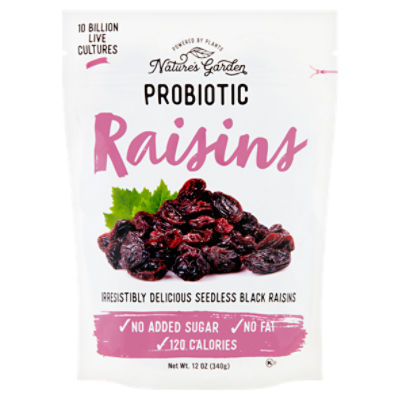Nature's Garden Probiotic Raisins, 12 oz