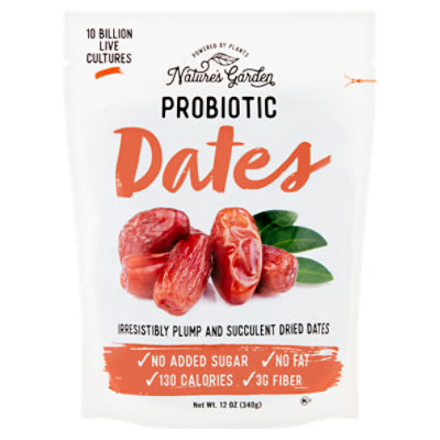 Nature's Garden Probiotic Dates, 12 oz