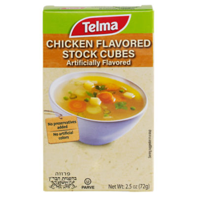 Telma Chicken Flavored Stock Cubes, 2.5 oz