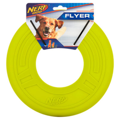 Nerf Scented Peanut Butter Scentology Stick Solid Core Dog Toy - 10