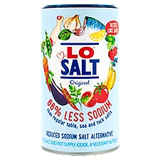 LoSalt Original Reduced Sodium, Salt Alternative, 12.25 Ounce