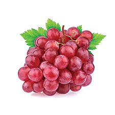 Divine Flavor Organic Table Red Seedless, Grapes, 2 Pound