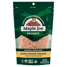 Maple Joe Organic Maple Sugar Chunks, 7.76 oz