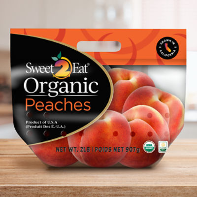 Sweet2Eat Organic Peaches, 2 lb