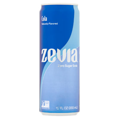 Zevia Zero Calorie Cola Soda, 355 ml
