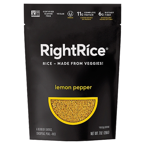 RightRice Lemon Pepper Rice, 7 oz