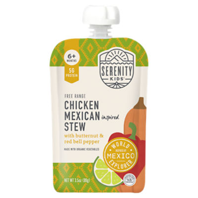 Free Range Chicken Mexican Inspired Stew with Butternut & Red Bell Pepper