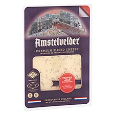 Amstelvelder Pepper Jack Premium Sliced Cheese, 5.29 oz
