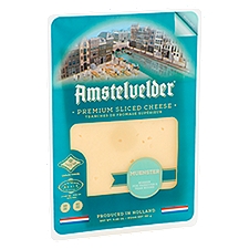 Amstelvelder Muenster Premium Sliced Cheese, 5.29 oz