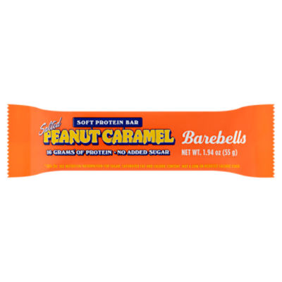 Barebells Salted Peanut Caramel Soft Protein Bar, 1.94 oz