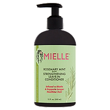 Mielle Rosemary Mint Blend Strengthening Leave-in Conditioner, 12 fl oz, 12 Fluid ounce