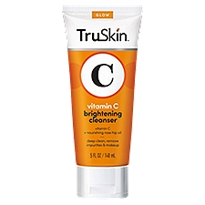 TruSkin Glow Vitamin C Brightening Cleanser, 5 fl oz