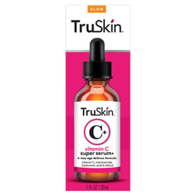 TruSkin Glow Vitamin C Super Serum+, 1 fl oz