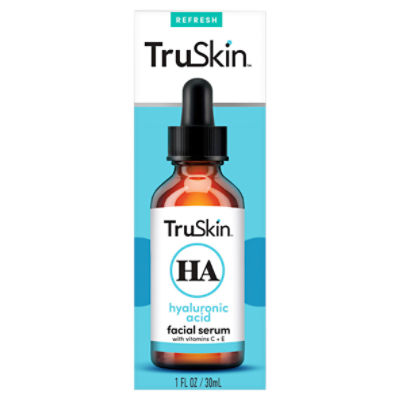 TruSkin Refresh Hyaluronic Acid Facial Serum, 1 fl oz