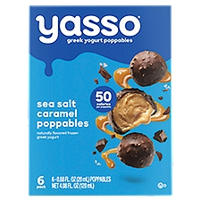 Yasso Sea Salt Caramel Poppables, 0.68 fl oz, 6 count