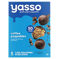 Yasso Coffee Poppables, 0.68 fl oz, 6 count