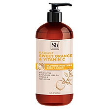 Soapbox Radiant Sweet Orange & Vitamin C Glowing Moisture Body Lotion, 16 fl oz