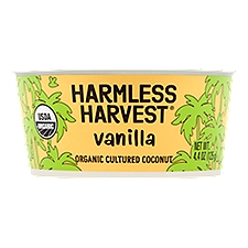 Harmless Harvest Vanilla Organic Cultured Coconut, 4.4 oz