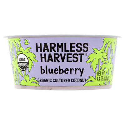 Harmless Harvest Blueberry Organic Cultured Coconut, 4.4 oz
