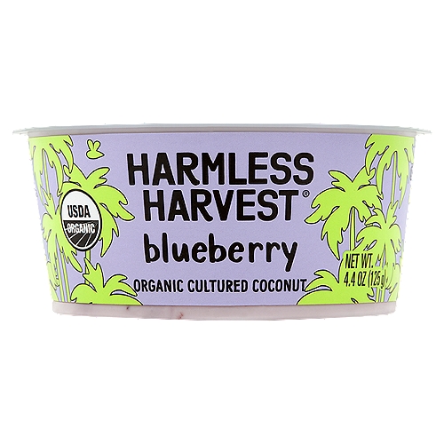 Harmless Harvest Blueberry Organic Cultured Coconut, 4.4 oz