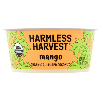 Harmless Harvest Mango Organic Cultured Coconut, 4.4 oz