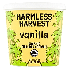 Harmless Harvest Vanilla Organic Cultured Coconut, 24 oz
