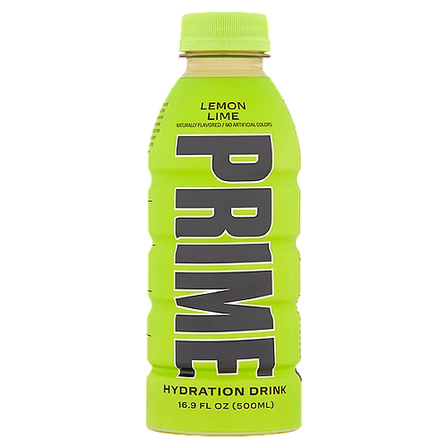 Prime Lemon Lime Hydration Drink, 16.9 fl oz