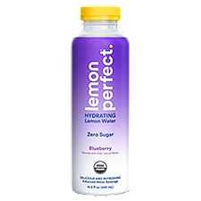 Lemon Perfect Blueberry Hydrating Lemon Water, 15.2 fl oz Bottle, 15.2 Fluid ounce