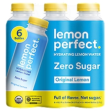 Lemon Perfect Original Lemon Hydrating Lemon Water, 15.2 fl oz 6-Pack
