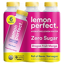 Lemon Perfect Dragon Fruit Mango Hydrating Lemon Water, 15.2 fl oz 6-Pack