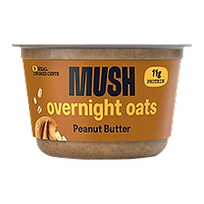 Mush Peanut Butter Swirl Oats+Crunch, 5 oz