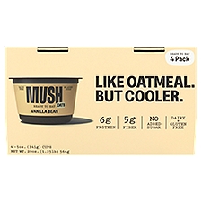 Mush Vanilla Bean Oats, 5 oz, 4 count