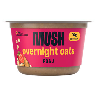 Mush PB&J Overnight Oats, 5 oz