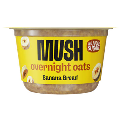 Mush Banana Bread Overnight Oats, 5 oz