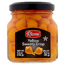 Riconi Yellow Sweety Drop, Peppers, 3 Ounce