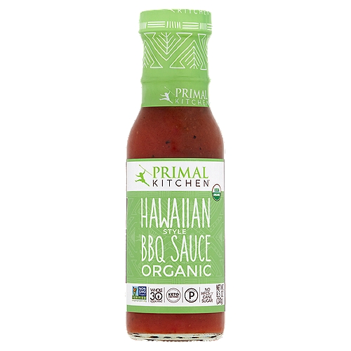 Primal Kitchen Hawaiian Style Organic BBQ Sauce, 8.5 oz