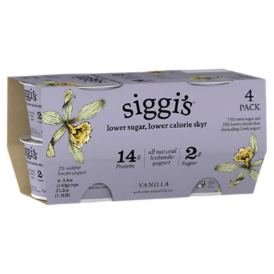 siggi's Icelandic-style yogurt: skyr - Vanilla 0 %