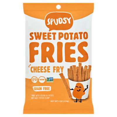 Spudsy Cheese Fry Sweet Potato Fries, 4 oz - ShopRite