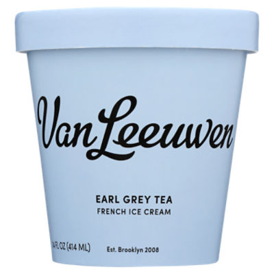 Van Leeuwen Earl Grey Tea French Ice Cream, 14 fl oz