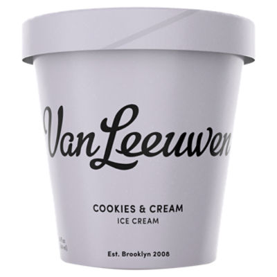 Van Leeuwen Cookies & Cream French Ice Cream, 14 fl oz