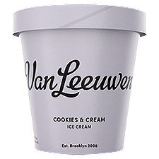 Van Leeuwen Cookies & Cream French, Ice Cream, 14 Fluid ounce