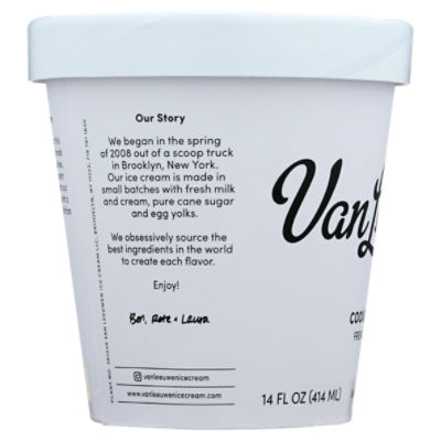 Van Leeuwen Ice Cream, French, Earl Grey Tea 14 Fl Oz